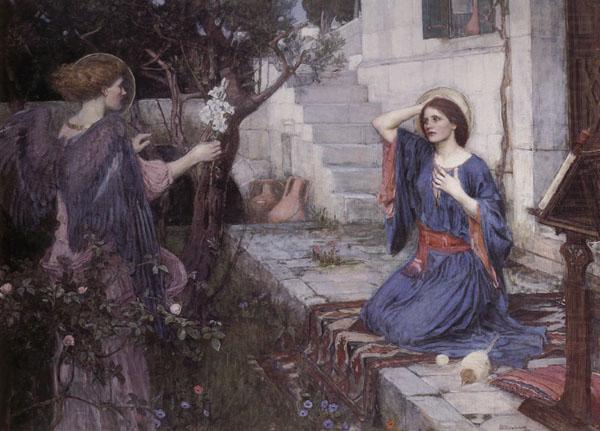 The Annunciation, John William Waterhouse